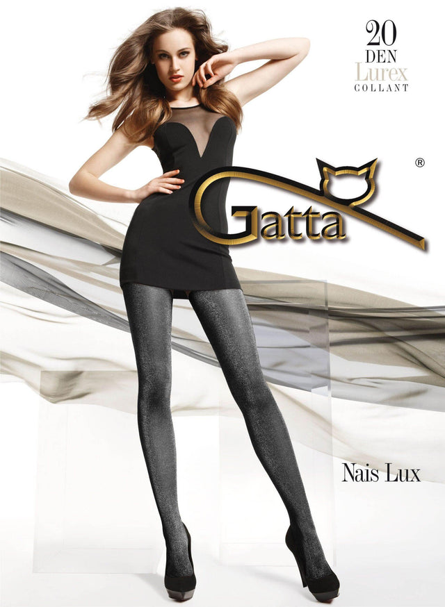 Gatta Nais Lux Classic | 20DEN | Lurex Glitzer Strumpfhose - GATTA FASHION