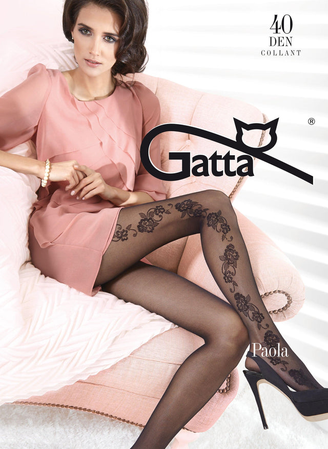 Gatta Paola 44 | 40DEN | gemusterte Feinstrumpfhose - GATTA FASHION