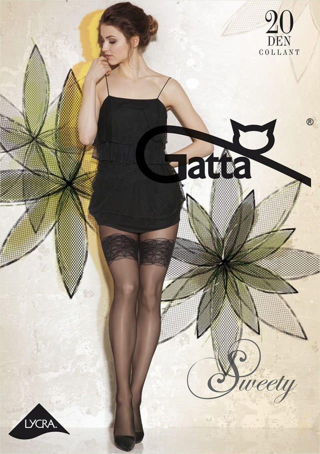 Gatta Sweety 11 | 20DEN | gemusterte Strumpfhose - GATTA FASHION