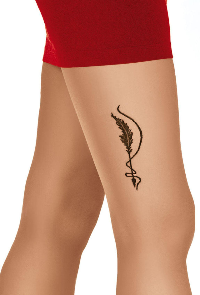 Gatta Art Tattoo 04 | gemusterte Strumpfhose - GATTA FASHION