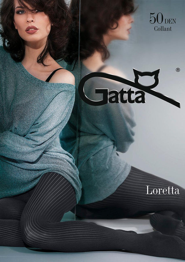 Gatta Loretta 109 | 50DEN | gemusterte Strumpfhose - GATTA FASHION