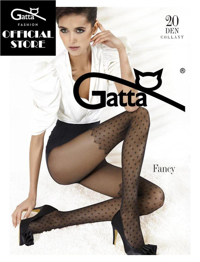 Gatta Fancy 05 | 20DEN | gemusterte Feinstrumpfhose - GATTA FASHION