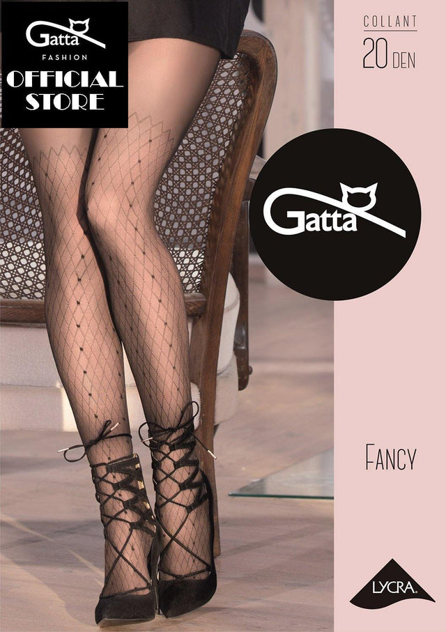 Gatta Fancy 07 | 20DEN | gemusterte Strumpfhose - GATTA FASHION