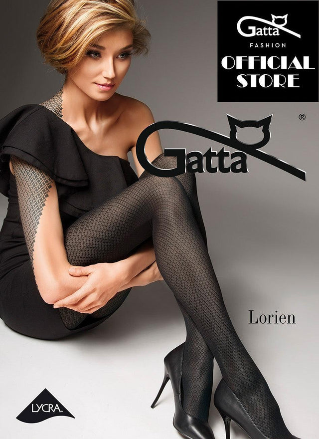 Gatta Lorien 01 | 40DEN | gemusterte Strumpfhose - GATTA FASHION