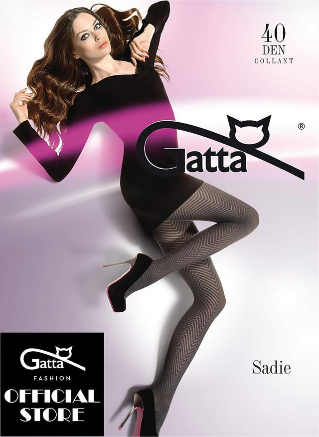 Gatta Sadie 11 | 40DEN | gemusterte Strumpfhose - GATTA FASHION