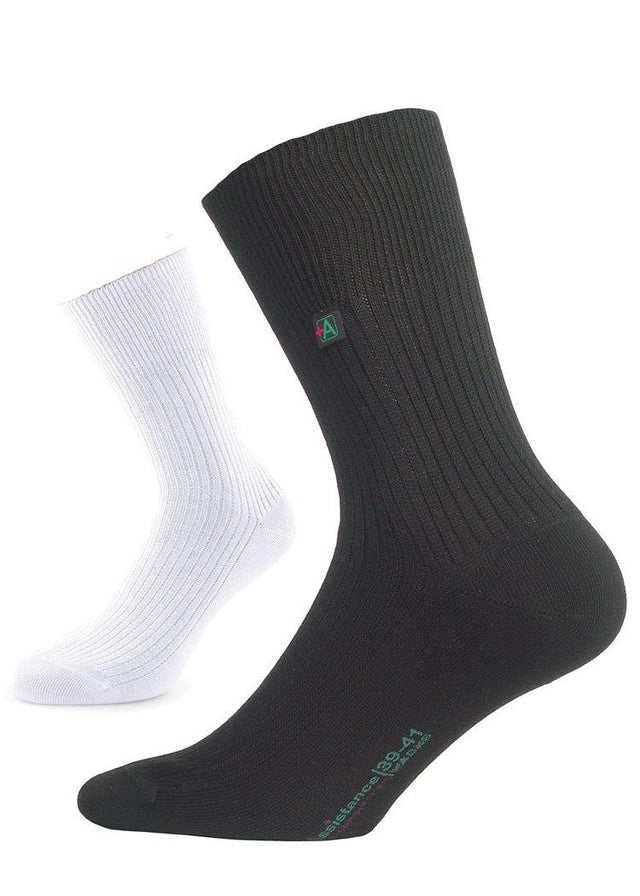 Assistance Herren druckfreie Socken ohne Elasthan | 2er Pack | - GATTA FASHION