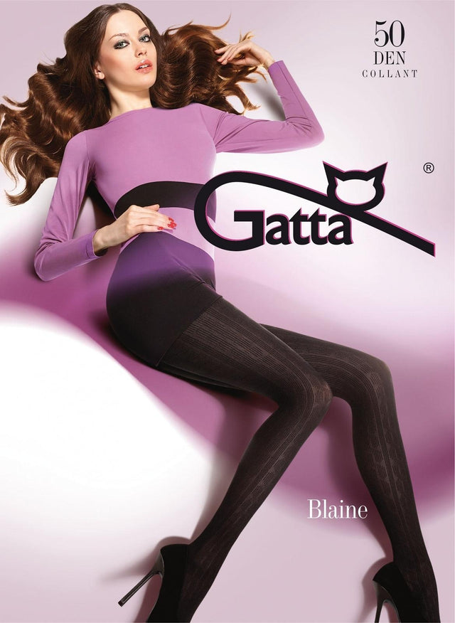 Gatta Blaine 02 | 50DEN | gemusterte Strumpfhose - GATTA FASHION