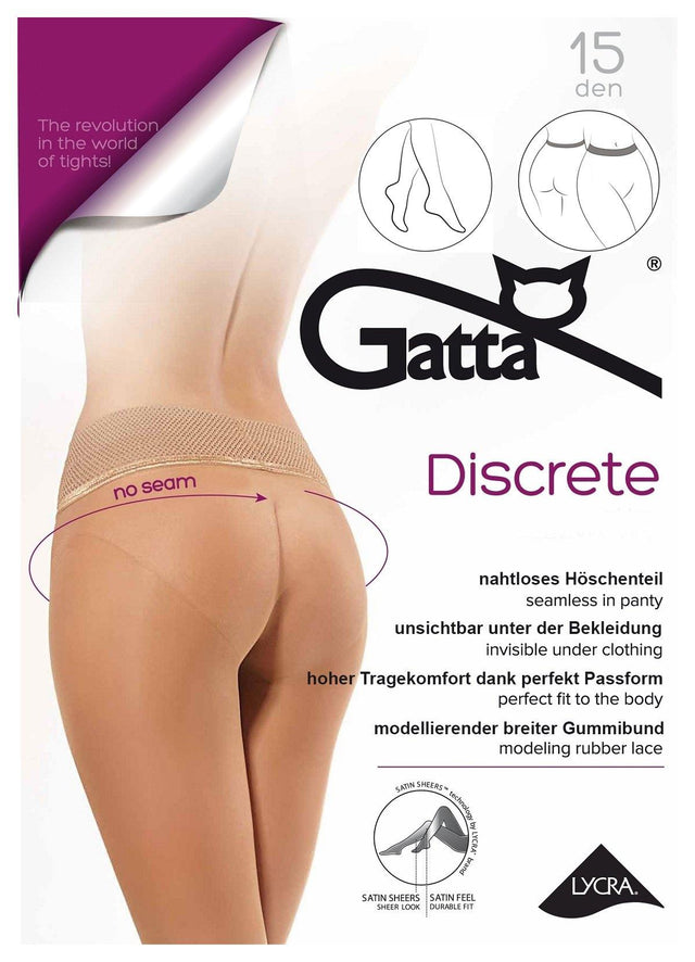 Gatta Discrete | 15DEN | gemusterte Strumpfhose - GATTA FASHION