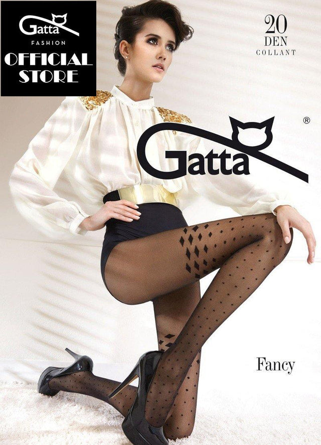 Gatta Fancy 03 | 20DEN | gemusterte Feinstrumpfhose - GATTA FASHION
