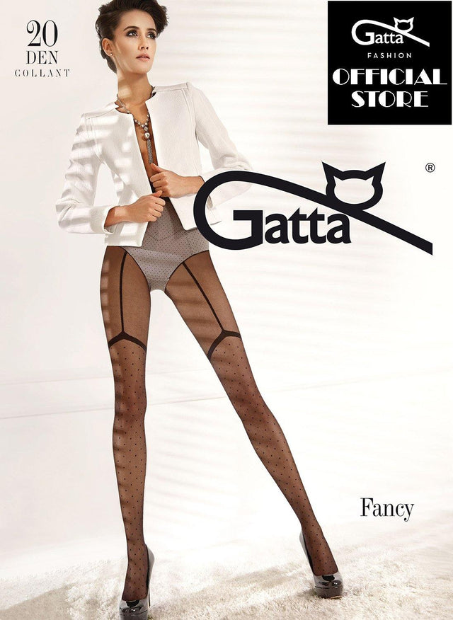 Gatta Fancy 06 | 20DEN | gemusterte Feinstrumpfhose - GATTA FASHION