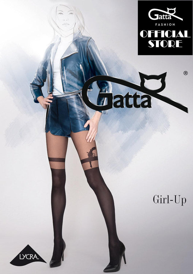 Gatta Girl-Up 31 | gemusterte Strumpfhose - GATTA FASHION
