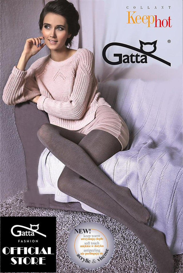 Gatta Keep Hot | warme blickdichte Strumpfhose - GATTA FASHION