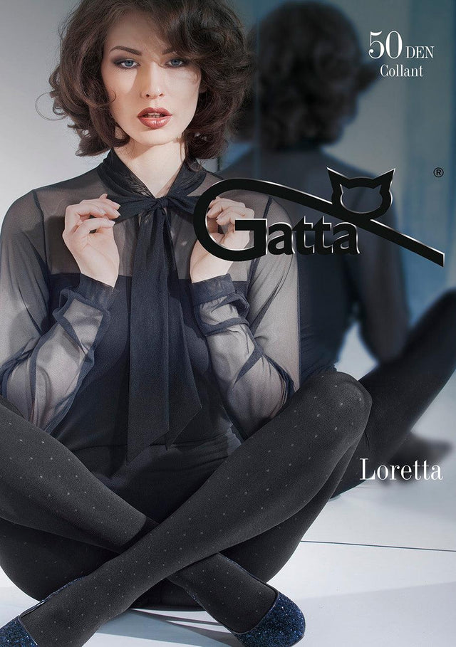 Gatta Loretta 106 | 50DEN | gemusterte Strumpfhose - GATTA FASHION