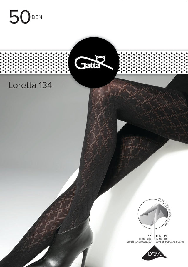 Gatta Loretta 134 | 50DEN | Fashion Strumpfhose - GATTA FASHION