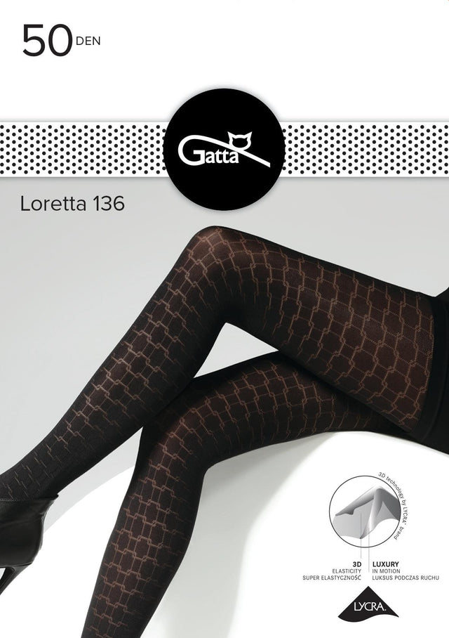 Gatta Loretta 136 | 50DEN | Fashion Strumpfhose - GATTA FASHION