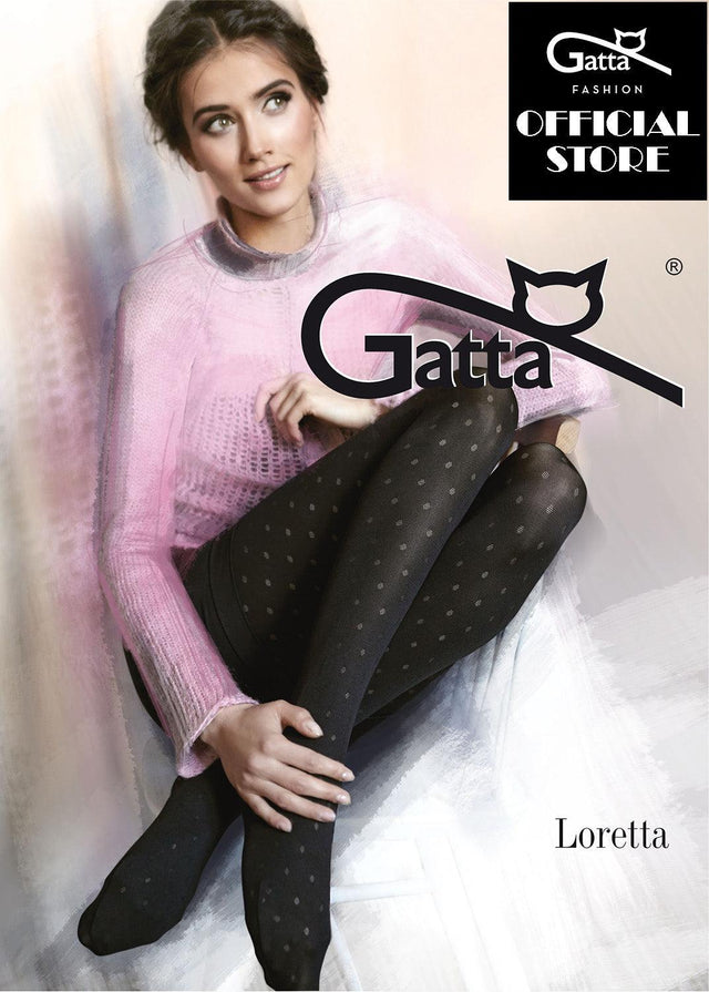 Gatta Loretta 98 | 50DEN | gemusterte Strumpfhose - GATTA FASHION