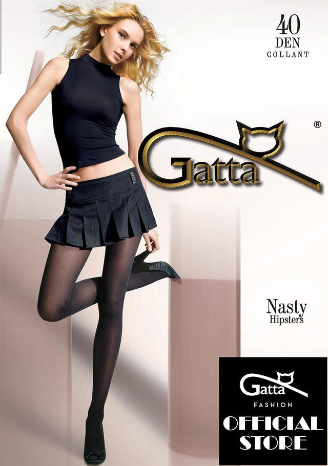 Gatta Nasty Hipster | 40DEN | Hipsterstrumpfhose - GATTA FASHION