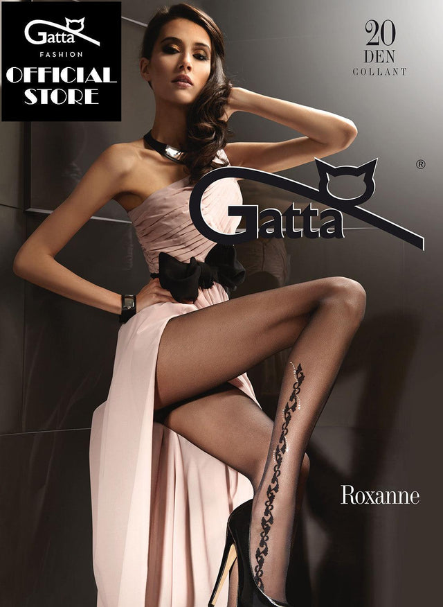 Gatta Roxanne 04 | 20DEN | gemusterte Feinstrumpfhose - GATTA FASHION