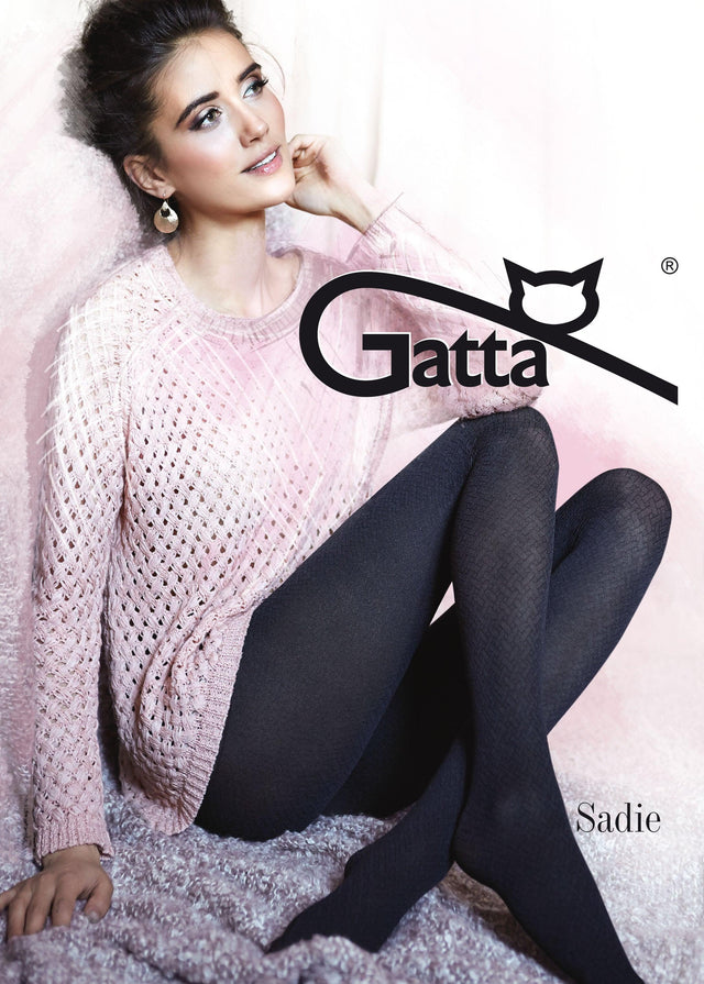 Gatta Sadie 12 | 40DEN | gemusterte Strumpfhose - GATTA FASHION