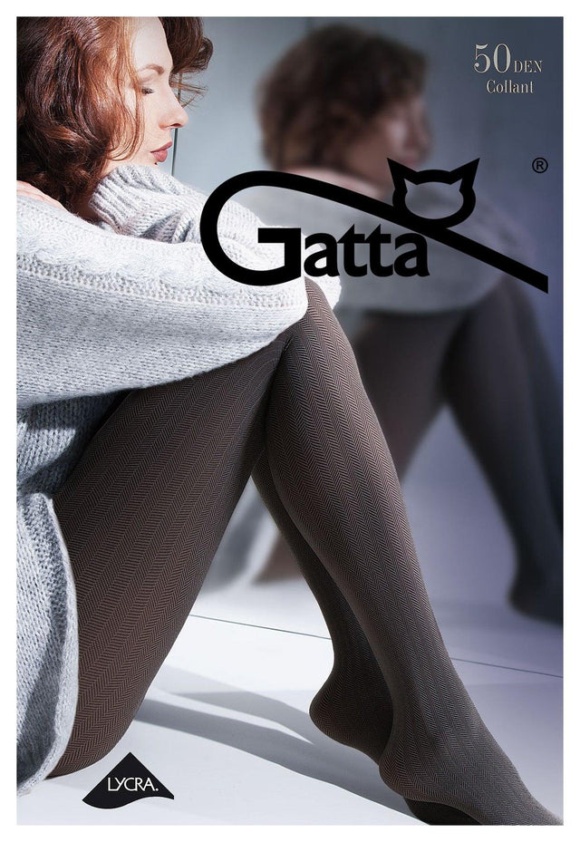Gatta Sassi 02 | 50DEN | gemusterte Strumpfhose - GATTA FASHION