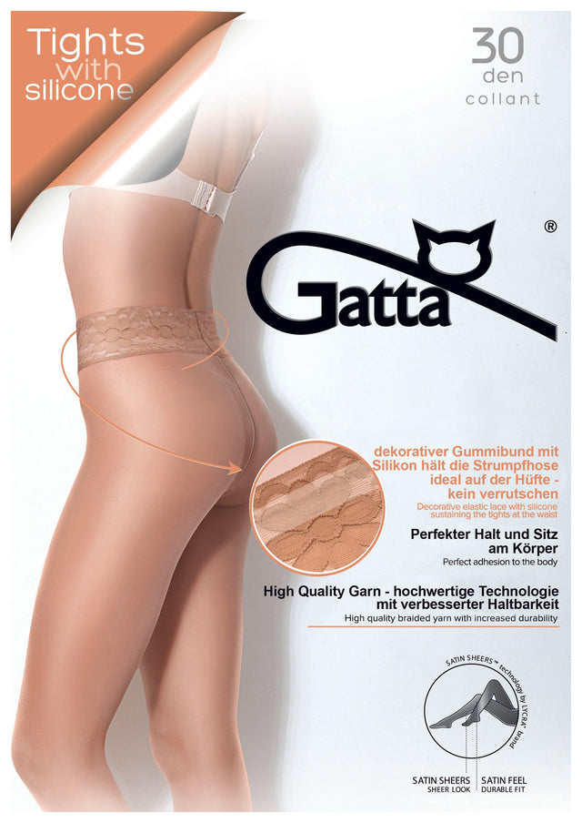 Gatta Softi Comfi | 30DEN | Feinstrumpfhose mit breiten Gummibund - GATTA FASHION