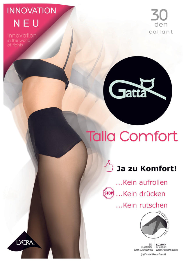 Gatta Talia Comfort | 30DEN | Feinstrumpfhose mit breiten Bund - GATTA FASHION