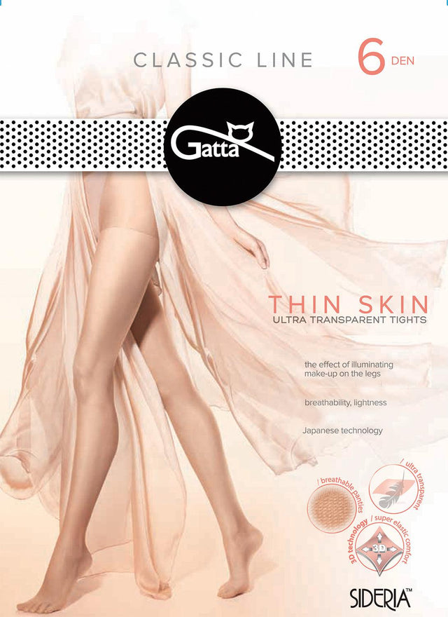 Gatta Thin Skin | 6DEN | seidenmatte Feinstrumpfhose - GATTA FASHION