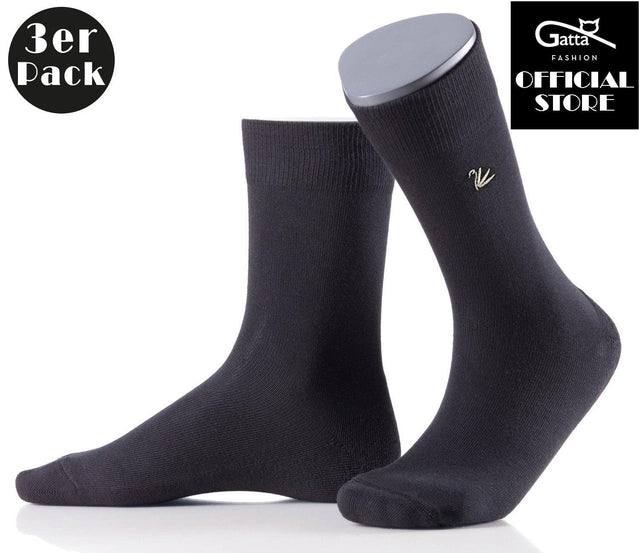 Perfect Men | 3er Pack | Herren Socken mit Stickerei - GATTA FASHION